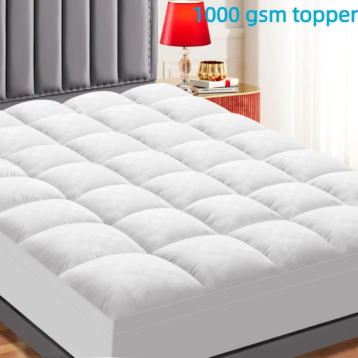 Cooling Mattress Topper for Soft & Supportive Sleep