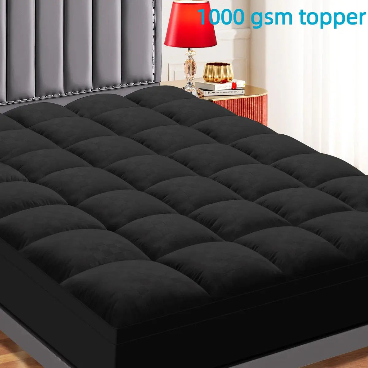 Cooling Mattress Topper for Soft & Supportive Sleep