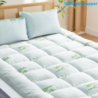 Cooling Mattress Topper for Soft & Supportive Sleep